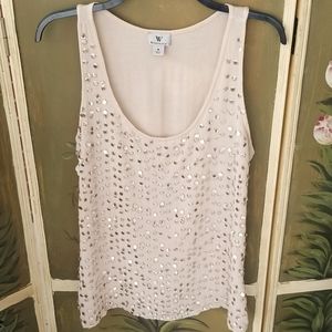 Sequins tank